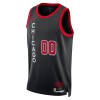 Maillot Basket Homme Chicago Bulls Personnalisé 2023-24 Nike City Edition Noir Swingman